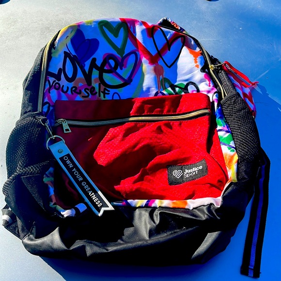 Justice sport back pack - Picture 1 of 4